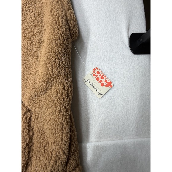 Free People Movement Scout It Out Fleece Vest Women's Small Twig Honey NWT - Picture 8 of 11